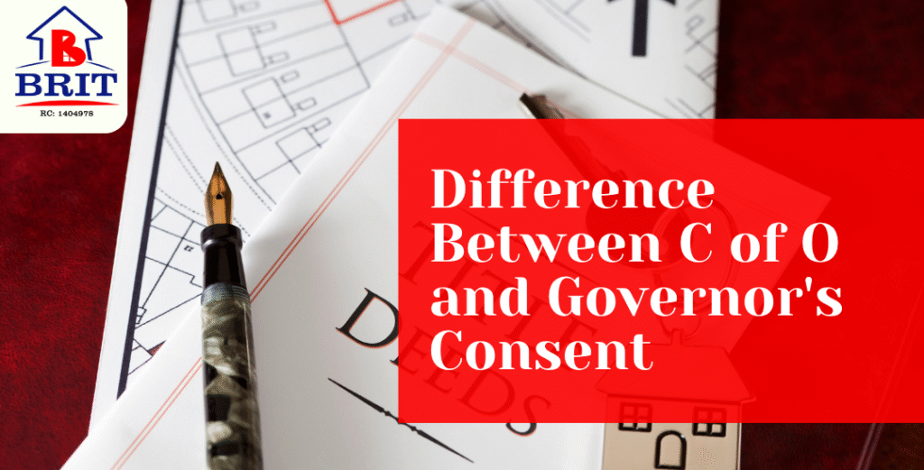 Difference Between C of O and Governor's Consent