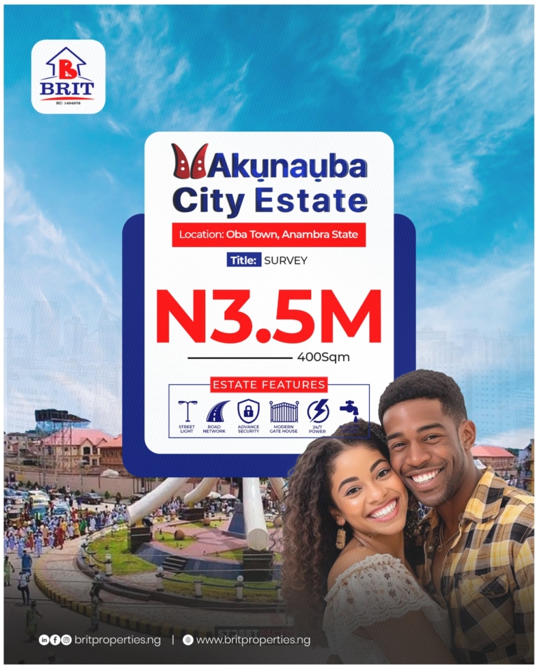 buy land in nigeria, land for sale in nigeria, Akunuba flyer