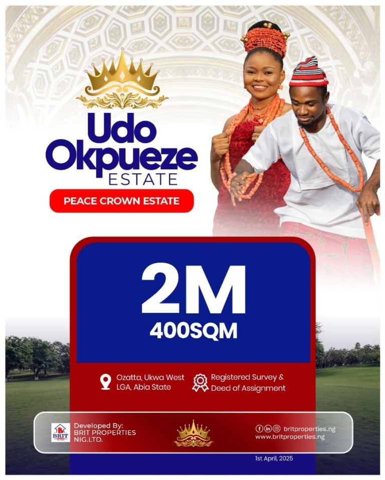 buy land in nigeria, land for sale in nigeria, Udo-Okpueze
