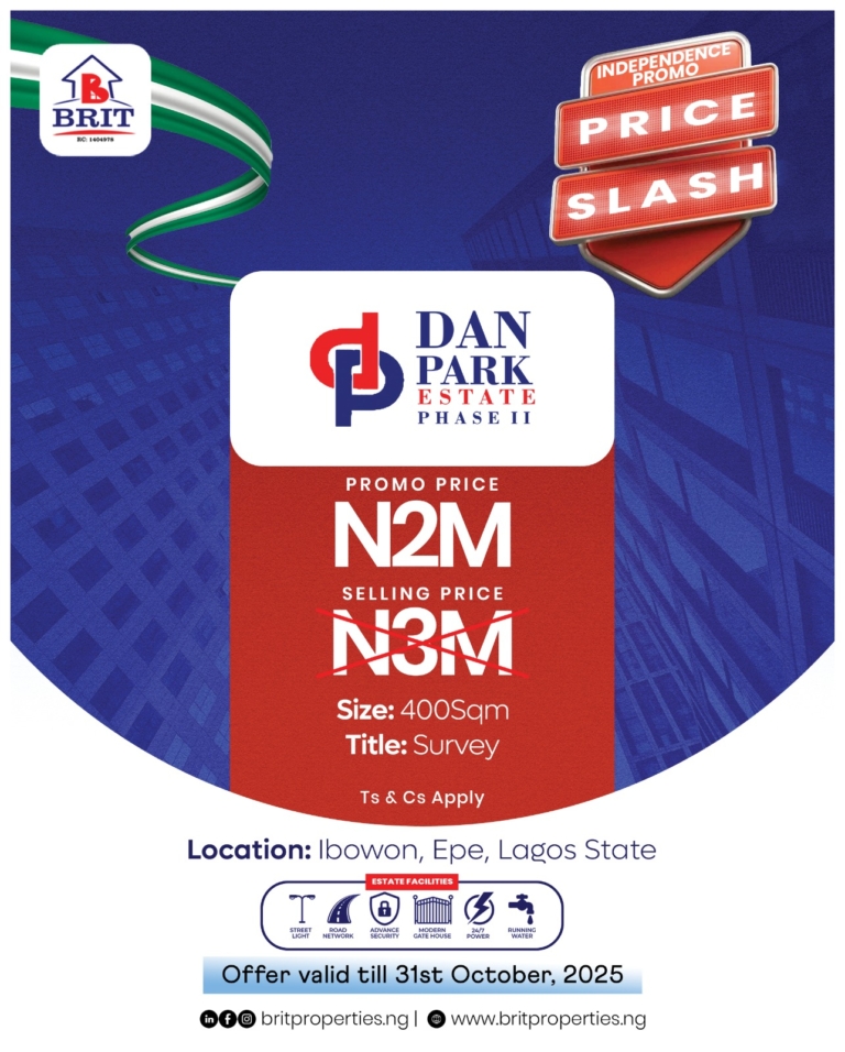 buy land in nigeria, land for sale in nigeria, imole flyer